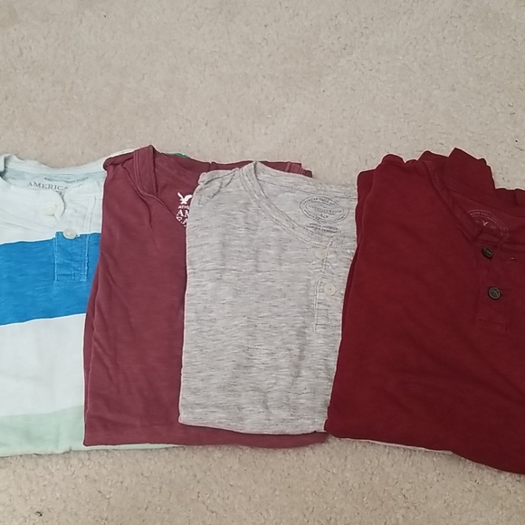 American Eagle Outfitters Other - 4 American Eagle Henley shirts